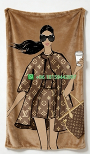 Louis Vuitton Throw Blankets